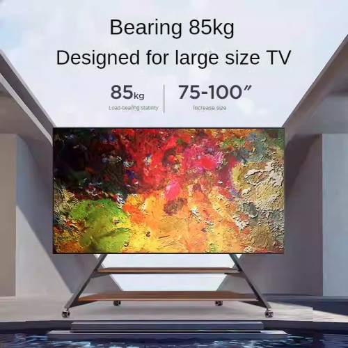 TV Stand for Large Sizes, Suitable for 75"/85"/98"/100" TVs, for Thunderbird and Sony (2nd Generation)